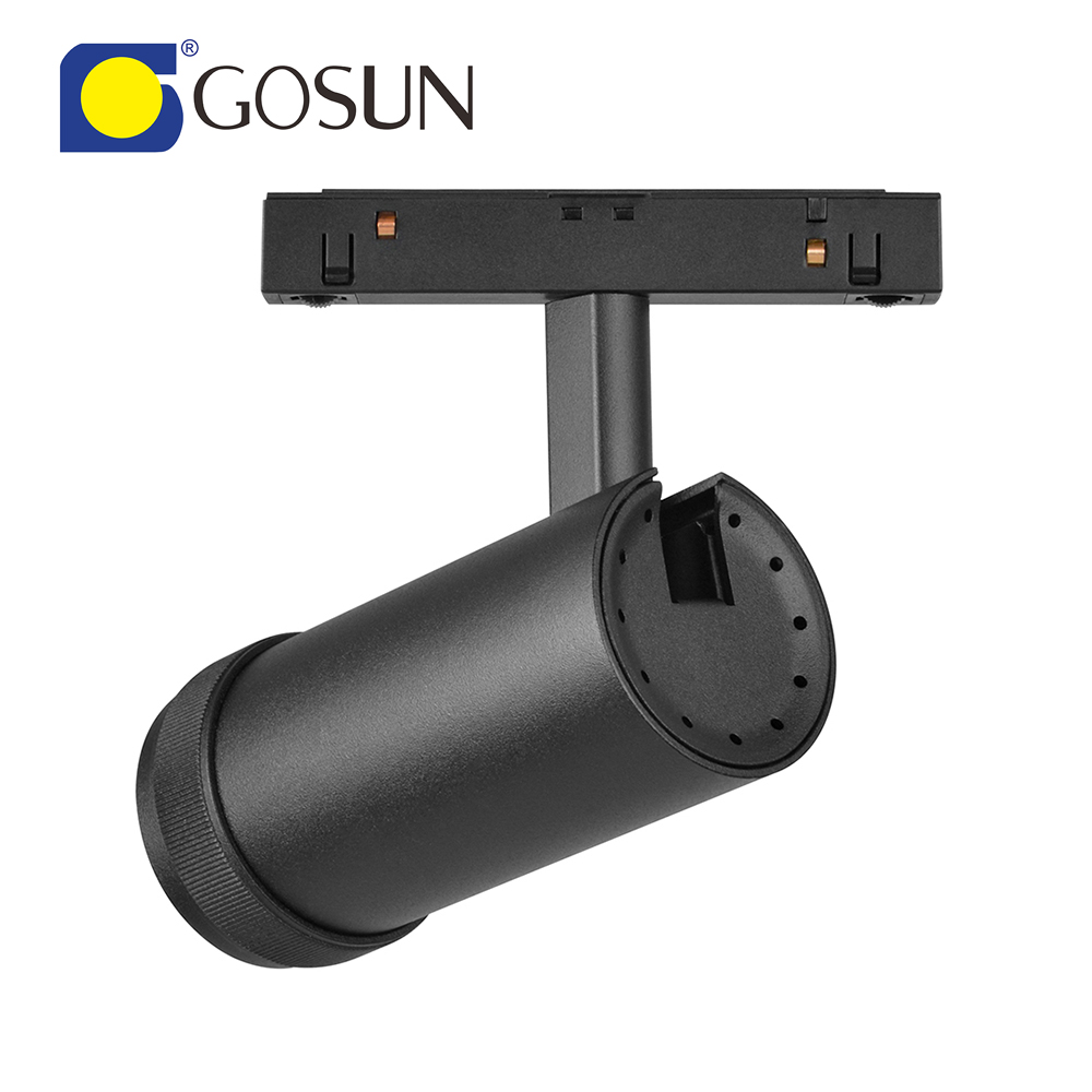 15W 48V 55mm Diameter 15-60 Degree Zoomable Led Magnetic Track Light