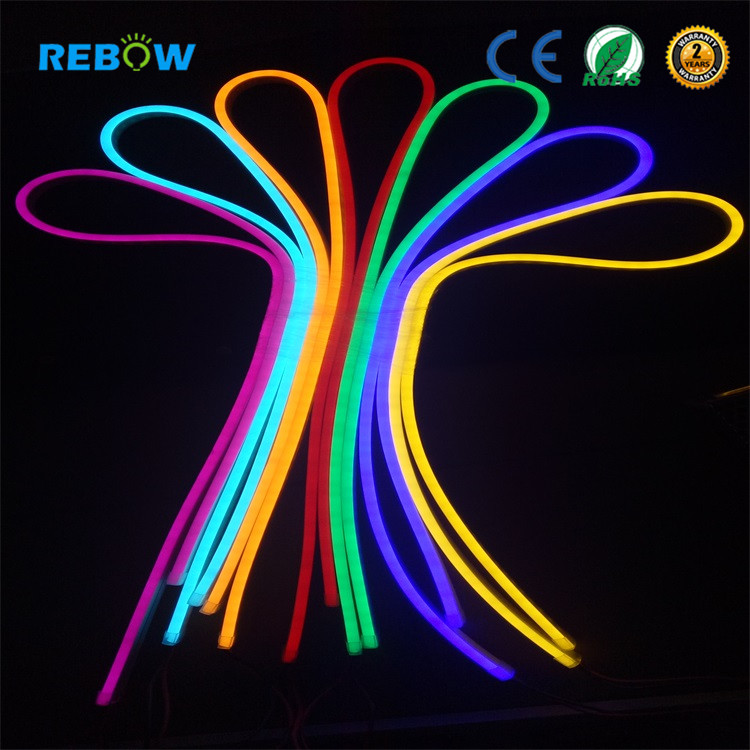 LED Flexible Strip Light AC 220V 110V 12V 24V SMD 120led IP67 Waterproof Neon Led Flex
