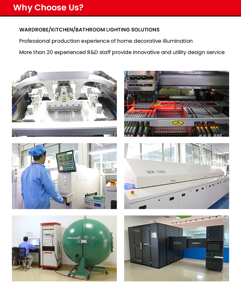 LED Lighting Structure and Profiles