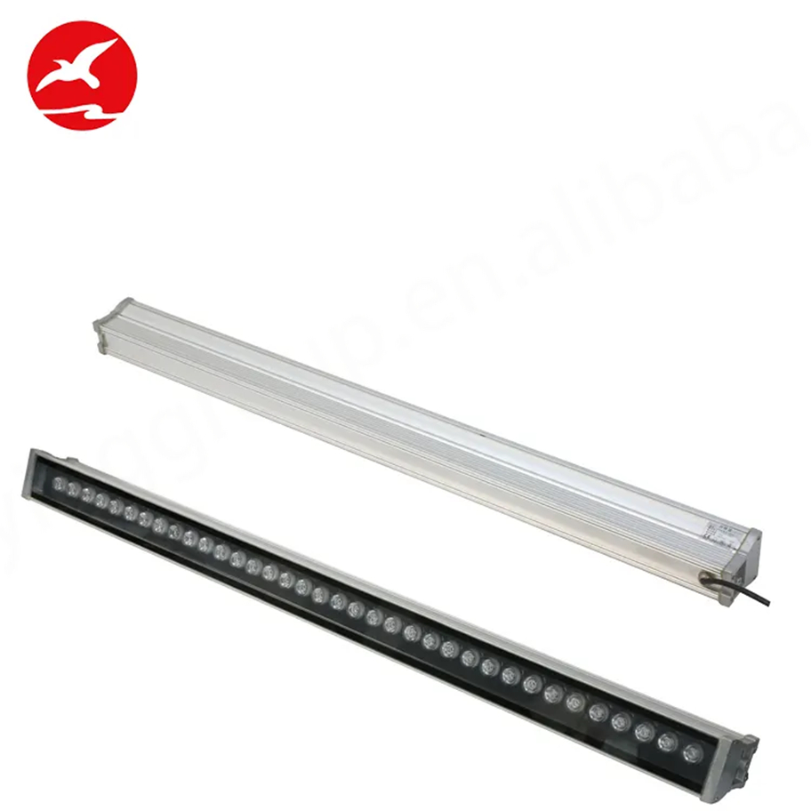 Dmx512 Control Available Aluminum Alloy Ip65 36W Outdoor Wall Mounted Light Rgb Washer Light