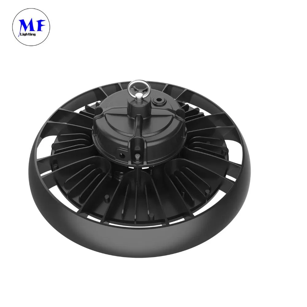 Emergency Kit Dali Dimming Microwave Sensor 100W 150W 200W 240W IP66 Waterproof LED Warehouse Light Exhibition Lighting Pendant High Bay Light with Reflector