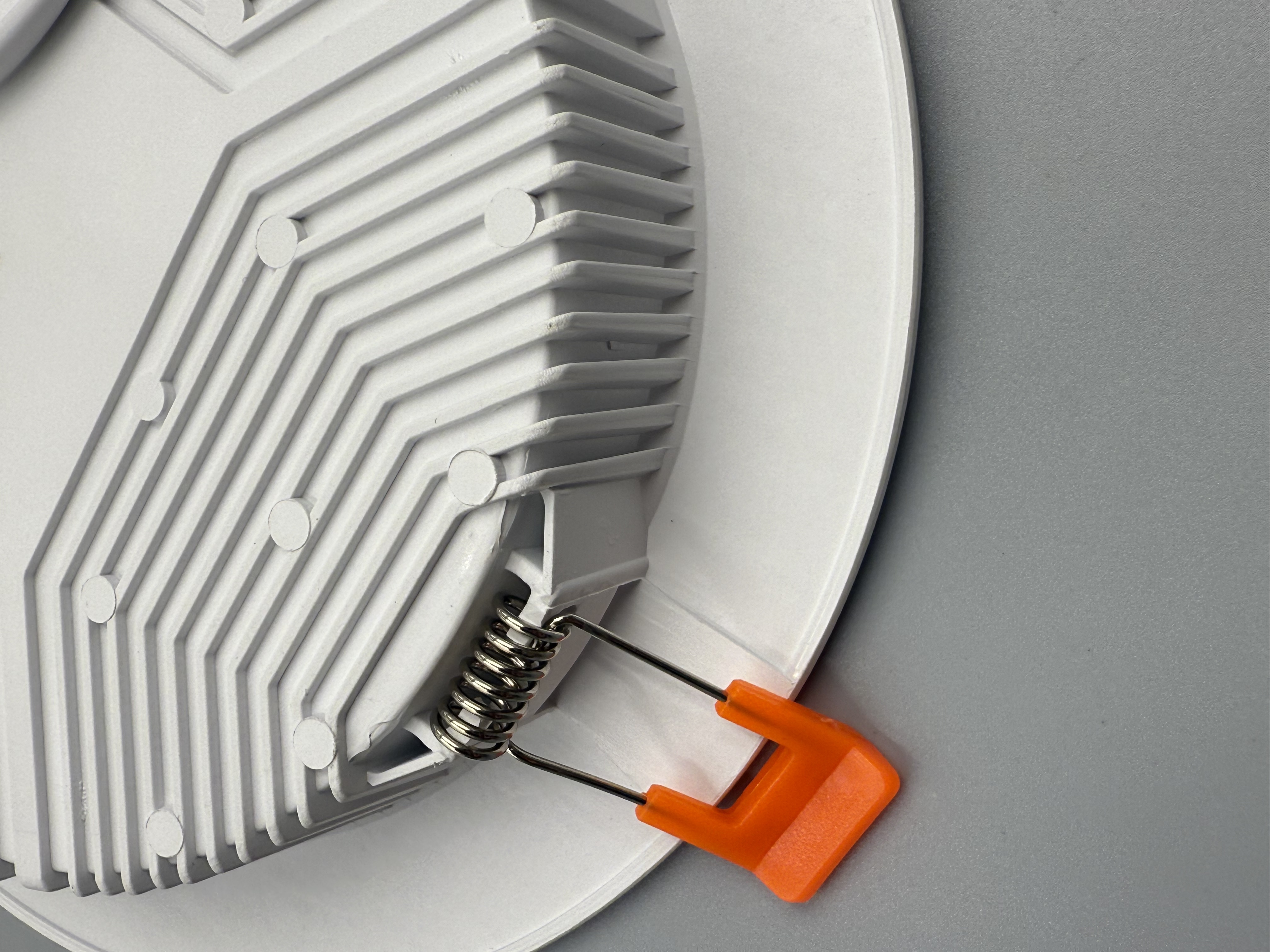 Modern Thin Ultra Slim LED Ceiling Panel Light Downlight for Dining Floodlight Plastic-clad Aluminum 18W CRI Ra90 3000K-6000K