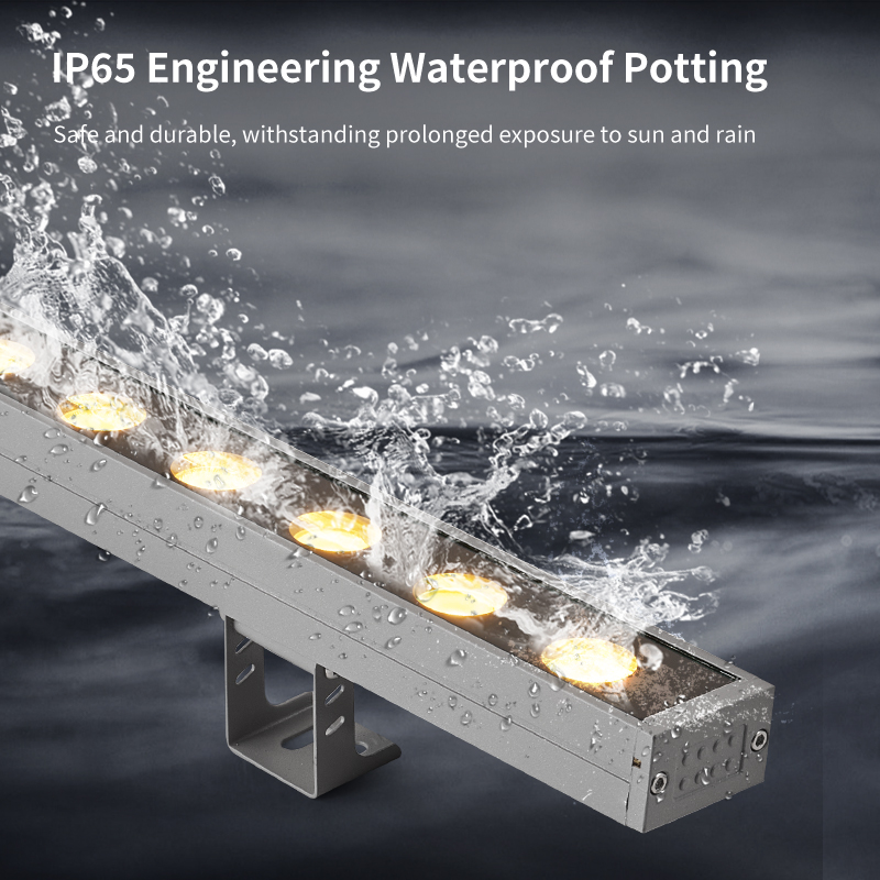 9W 50cm LED Wall Washer Light Controlled IP65 Aluminum 30/45/60/90 Degree Outdoor Dimmable 3000K Hotels