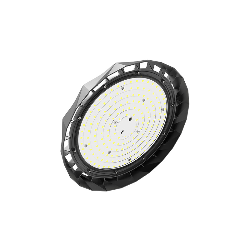 LED High Bay Light 100-200W High Lumen 5000K IP65 Waterproof Ceiling Light for Workshop Warehouse Factory Industrial Use