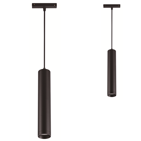 220V 7W 12W Magnet Track Pendent Light Magnetic Led Track Light 220V Magnetic Pendent Track Indoor Lighting System