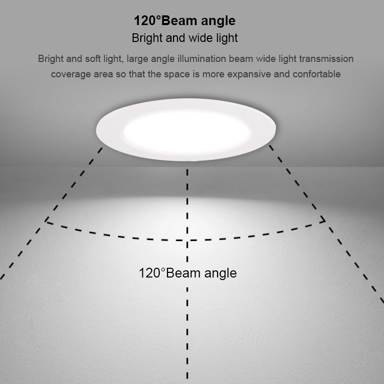 4W 6W 12W 18W 24W 36W Recessed Round Square Ultra Slim Ceiling Led Flat Panel Light