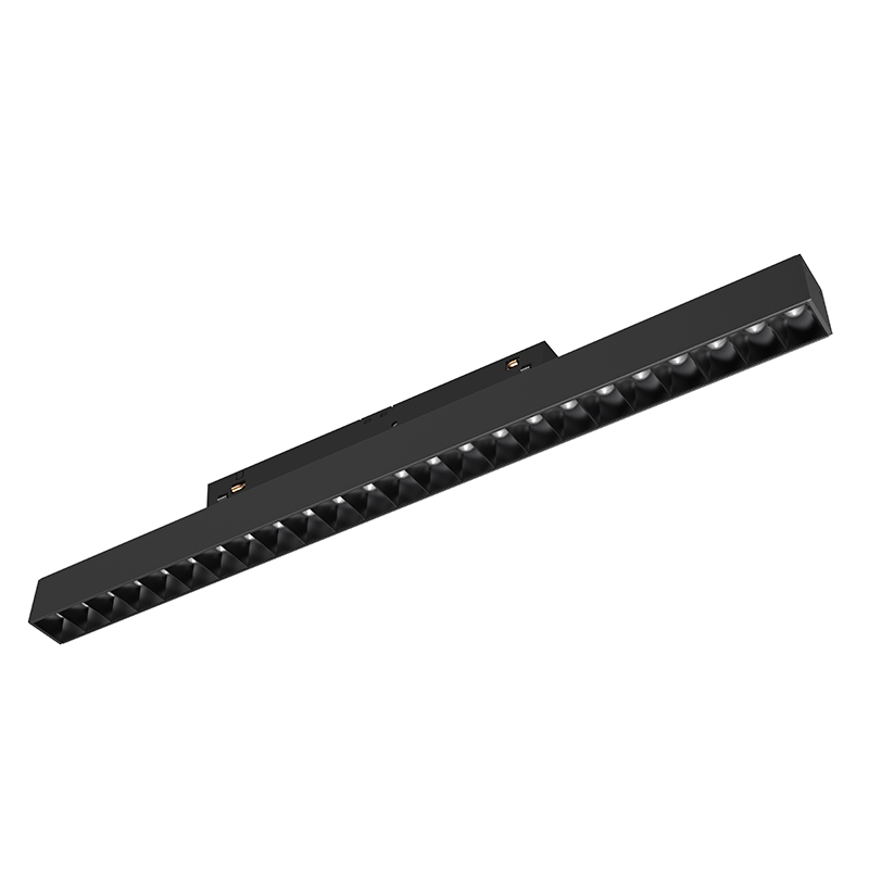 Embedded Rail Lighting System Magnetic LED Track Light 30W