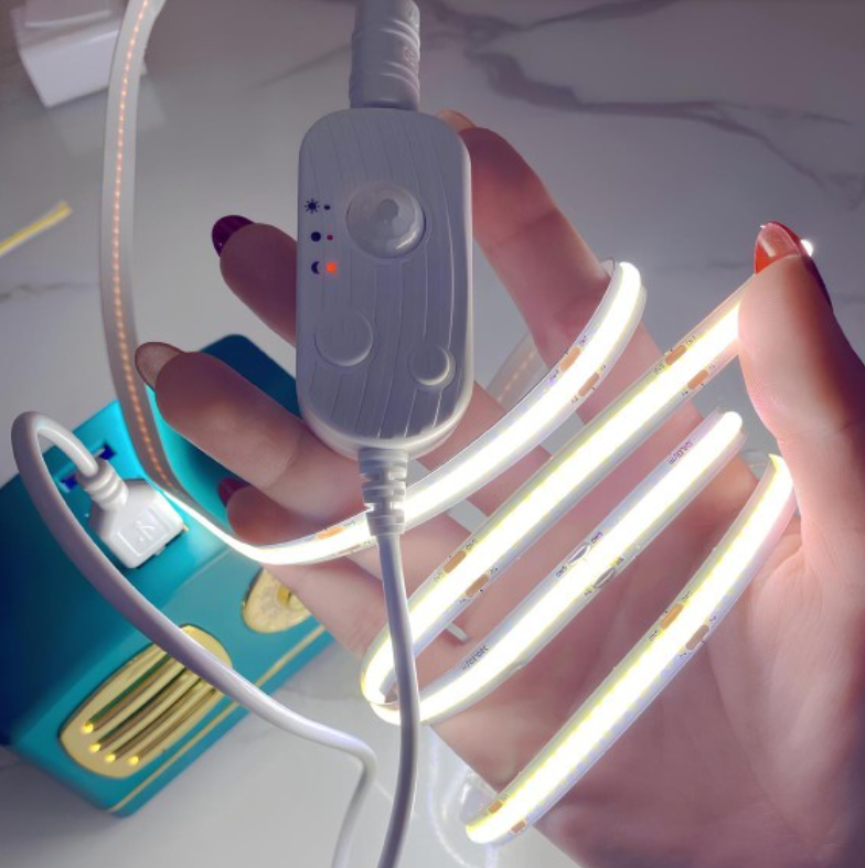 Single Color Led Strip Light 12v Dimmable Smd 2835 240 Leds Strip Light Ip65 5m Tape Light Bare Board Flexible Cold White Color