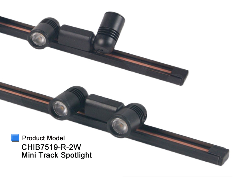 LED Magnetic Track Lighting 2W Track Rail Lights