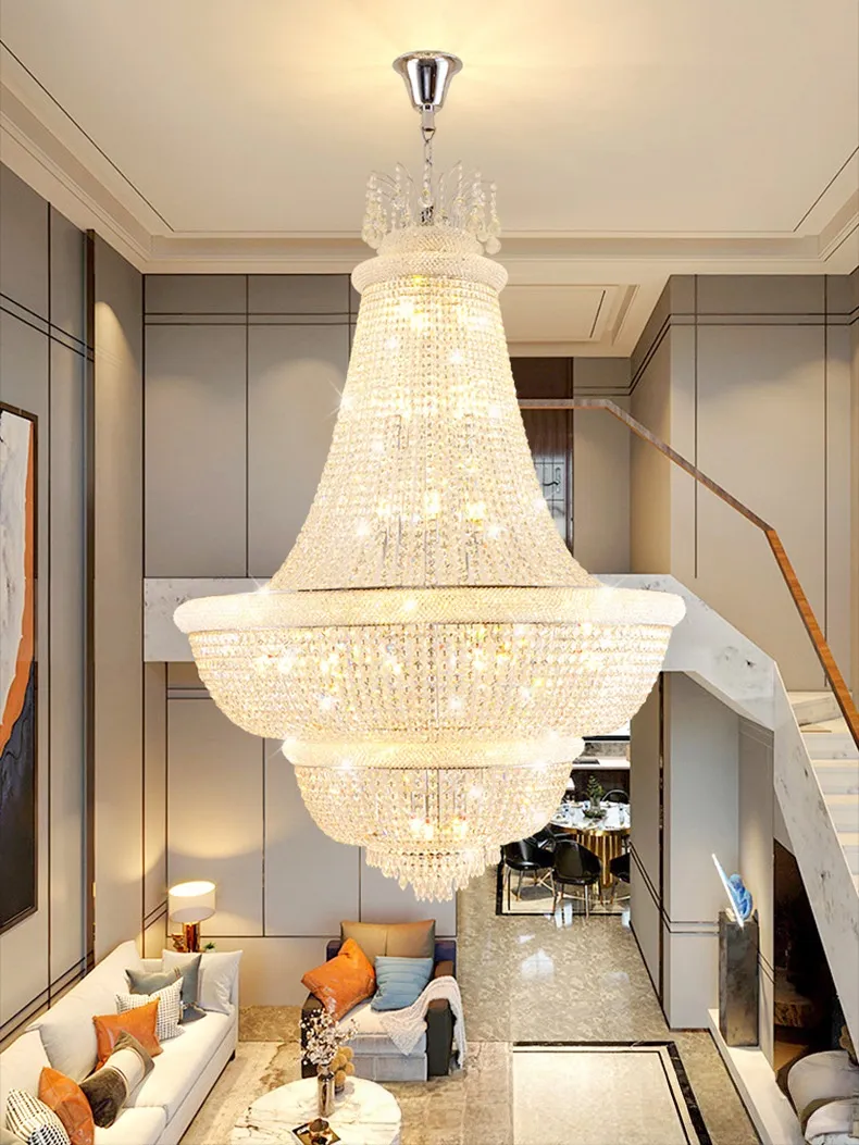 Indoor Crystal Chandelier Home Modern Fixtures Ceiling Lighting