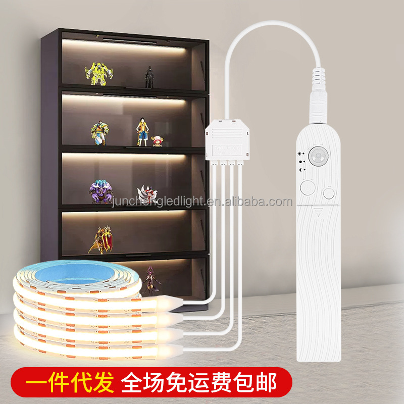 Single Color Led Strip Light 12v Dimmable Smd 2835 240 Leds Strip Light Ip65 5m Tape Light Bare Board Flexible Cold White Color