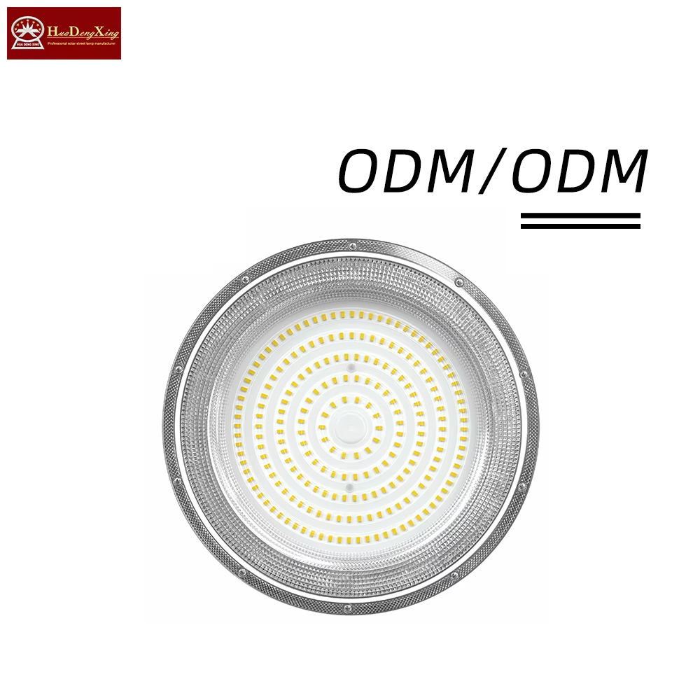LEDUFO 150W High Bay Light with High Brightness Aluminum Body IP65 4000K CCT for Indoor Warehouse Lighting Factory Direct