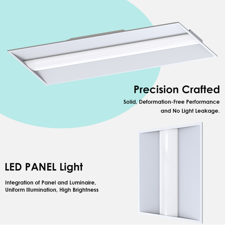 Direct Shipping Vietnam Factory Dimmable Drop Ceiling Panel Light LED Recessed Troffer Light
