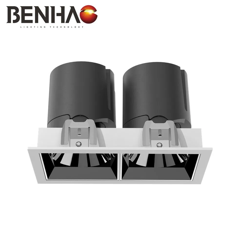 Modern LED Ceiling Downlights for Supermarkets and Retail Spaces