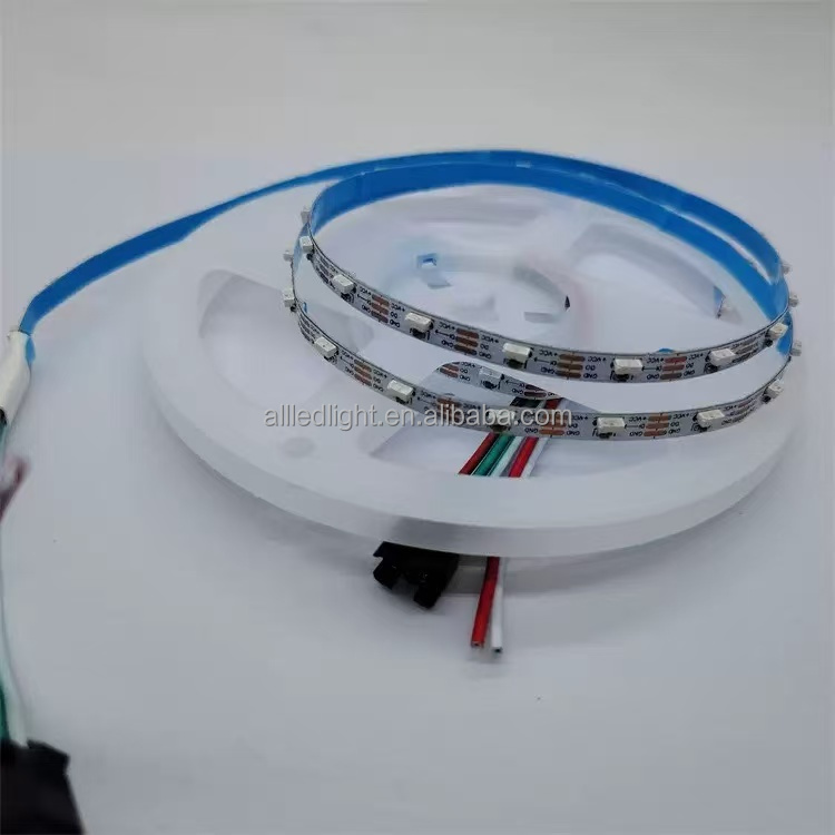 5mm Dc5v 100leds_m Side View Addressable 4020 Ws2812 Rgb Addressable Pixel Led Side Emitting Strip