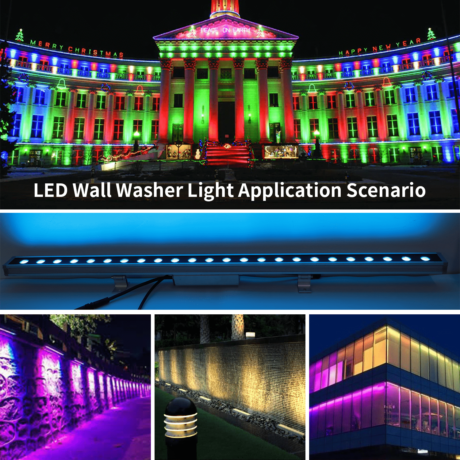 gouly Good Bargain Wall Washing Light High Luminous Ucs512c4 Ucs2904b Rgbw Led Wall Washer Light