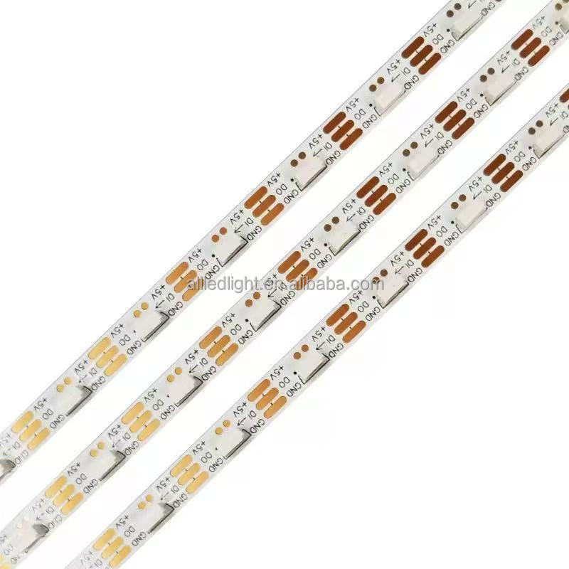 5mm Dc5v 100leds_m Side View Addressable 4020 Ws2812 Rgb Addressable Pixel Led Side Emitting Strip