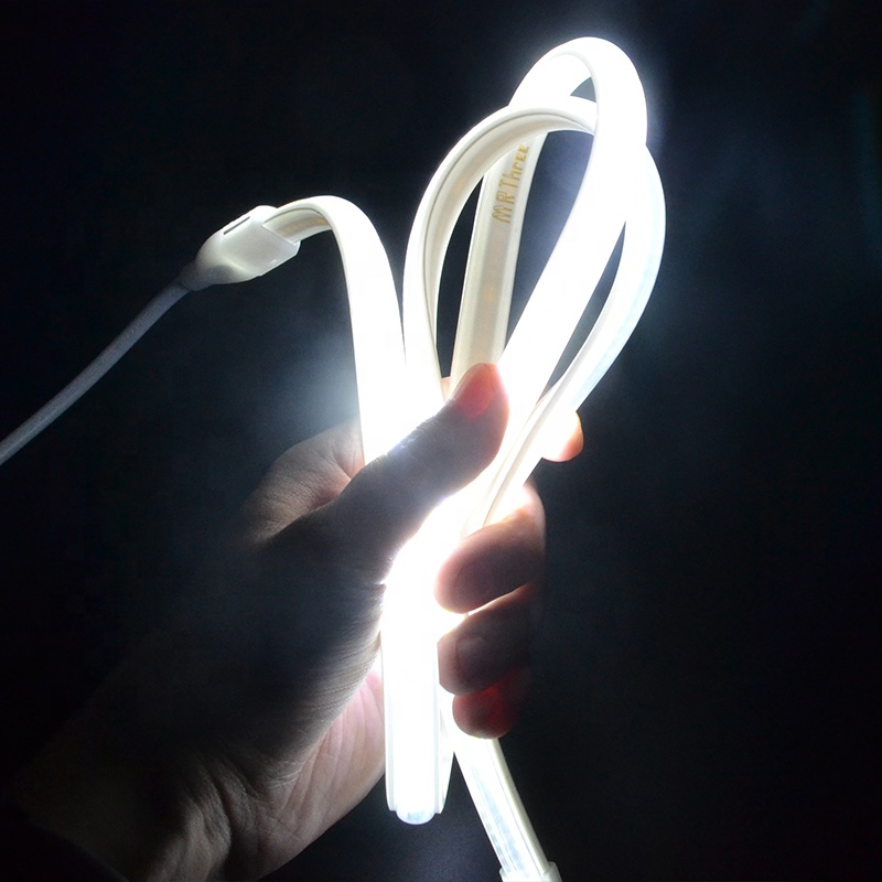 High Quality Customization COB LED Strip Light IP65 Waterproof Ultra Brightness 8W/M 50000 Hours Lifespan Flexible Outdoor