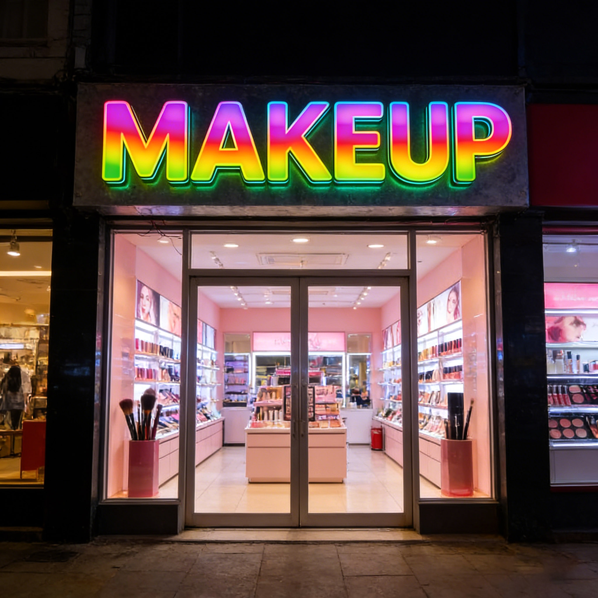 3D Programmable LED Channel RGB Letters Sign Custom Illumination Multicolor Changing Letters For Business Decoration