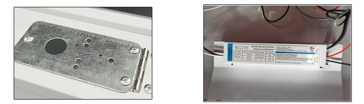 Wiring and Maintenance Cover