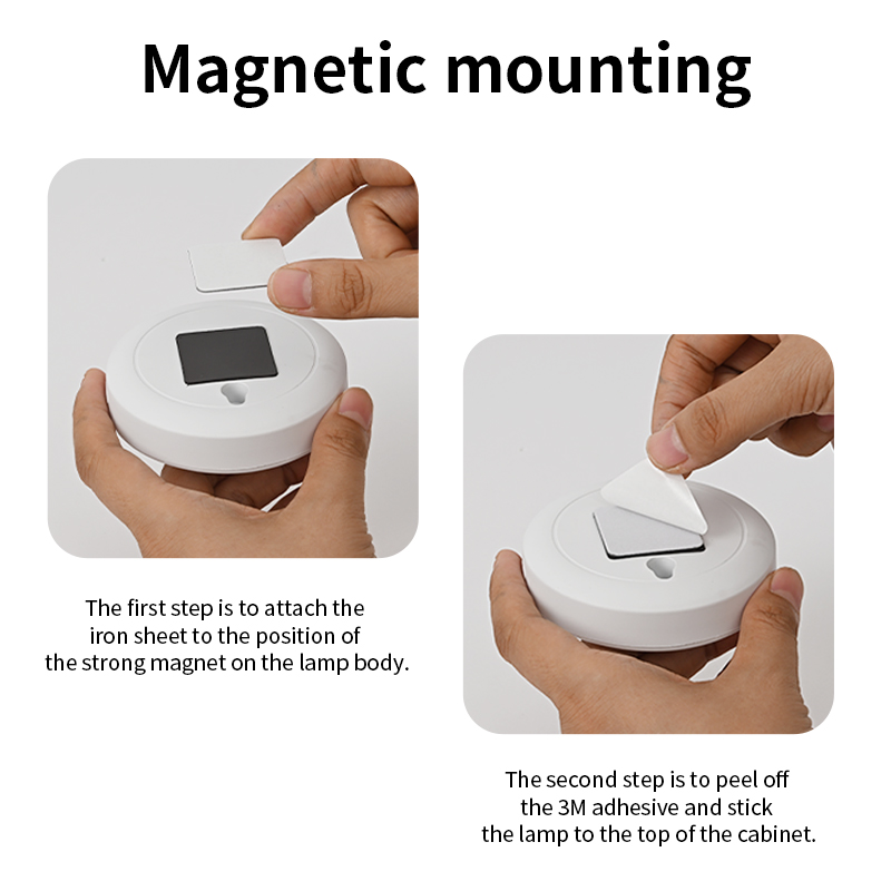 LED Rechargeable Remote-controlled Adjustable Spotlight Wine Cabinet Lamp Hill-like Atmosphere Lamp Sensor Lamp Night Light
