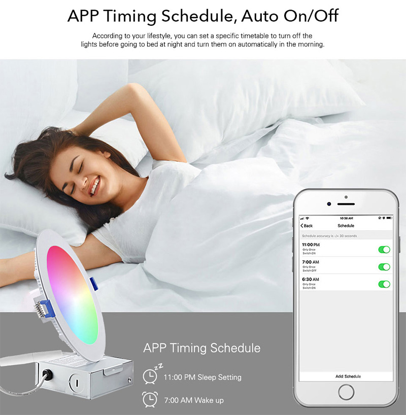 Smart Downlight Dynamic Colors