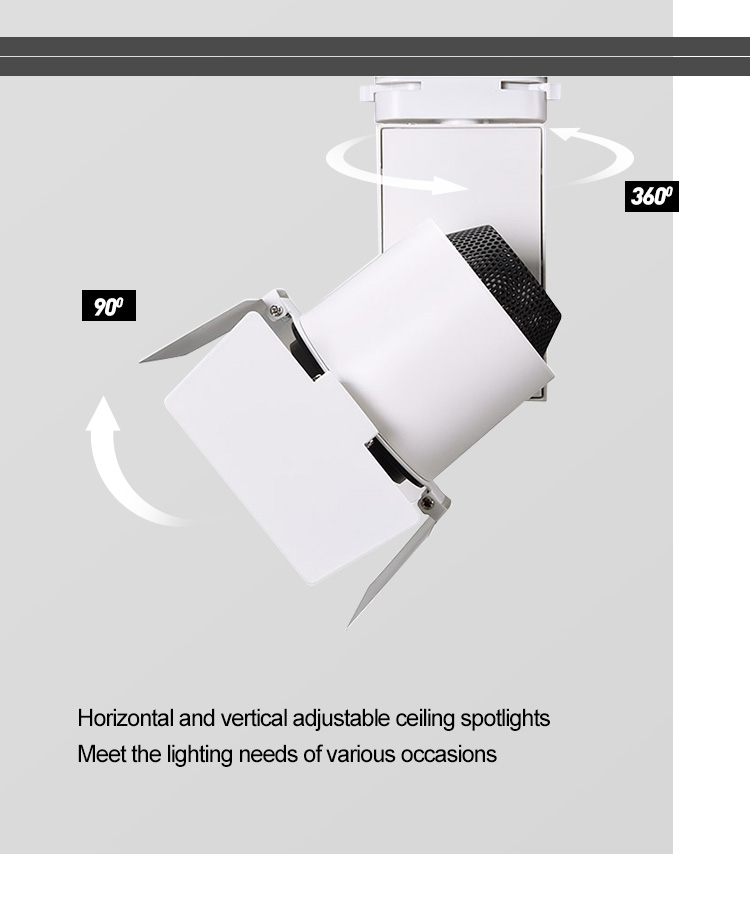 The 2022 Special Style Clothing Store Displays Line Spotlights Magnetic Track Led Lighting