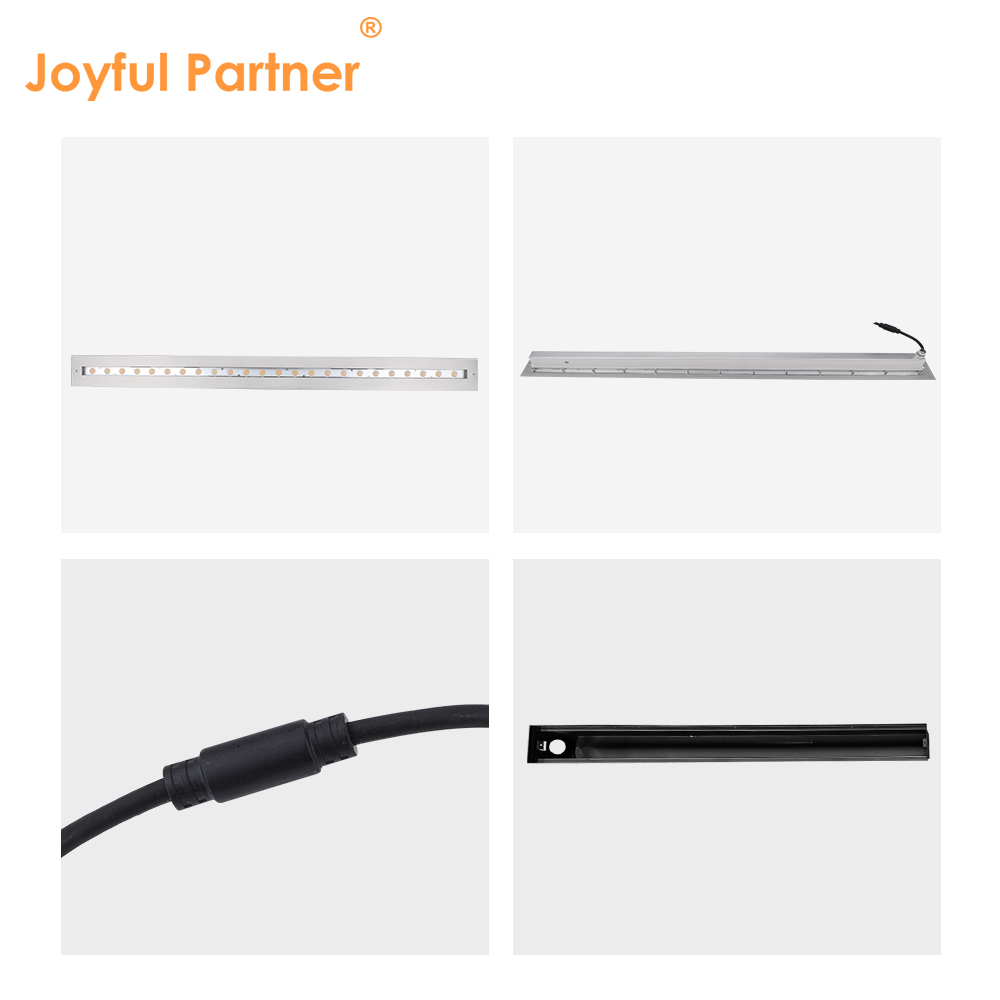OEM ODM Good Quality 48W RGB Anti-Corrosion Underwater Inground Uplight LED Strip Linear Lamp for in Water Installation
