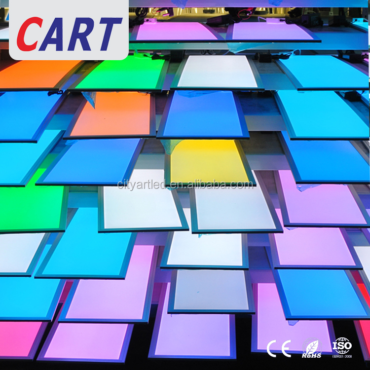 Square RGBW RGB+W RGB+CCT Color Changing Led Light Panel 2X2 2x4 Surface Wall Mounted Led Panel Light