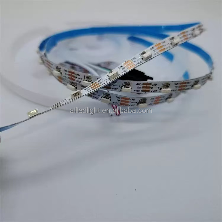 5mm Dc5v 100leds_m Side View Addressable 4020 Ws2812 Rgb Addressable Pixel Led Side Emitting Strip