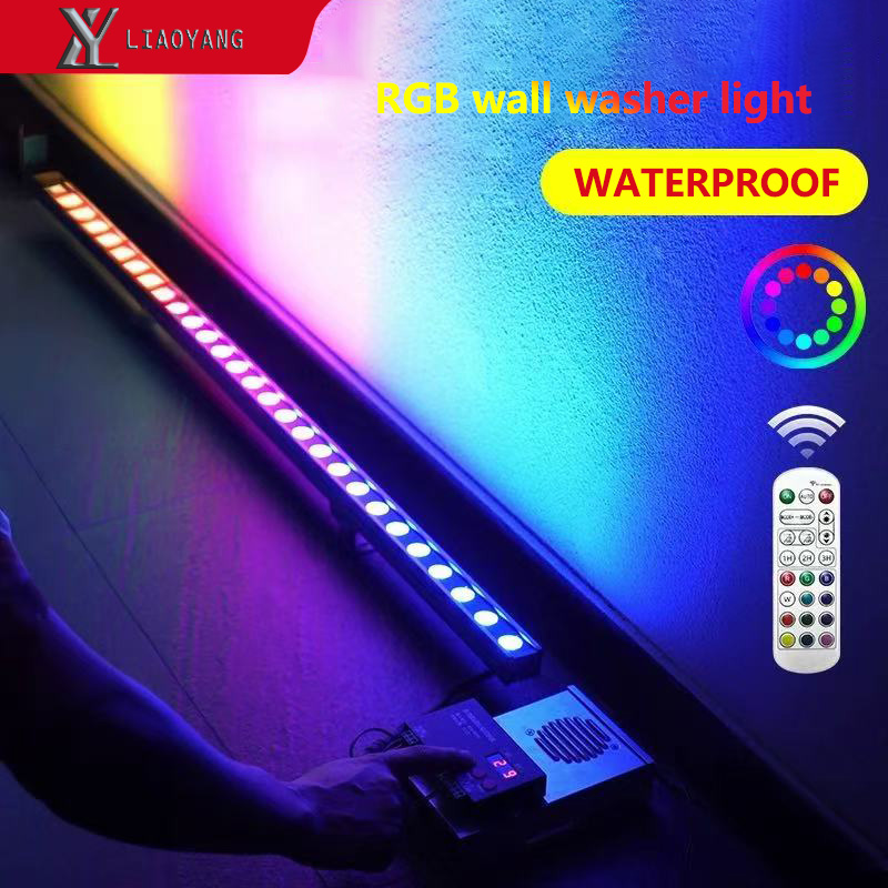 48W Outdoor Wall Washer LED Stainless Steel Wall Washer Hotel Waterproof Wall Washer