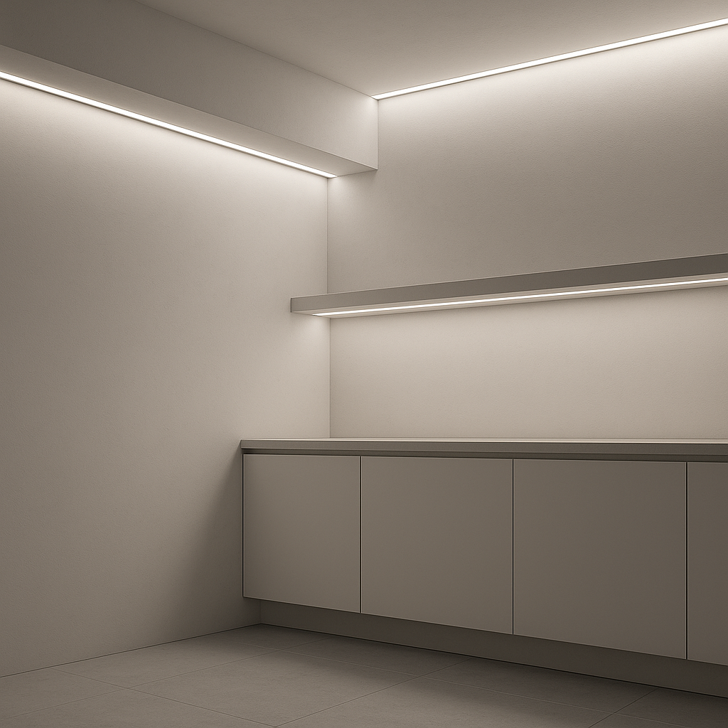 320LEDs/m COB LED Strip Light IP20 Indoor Flexible Dotless LED Tape 3000K 4000K 6500K for Home Cabinet Lighting