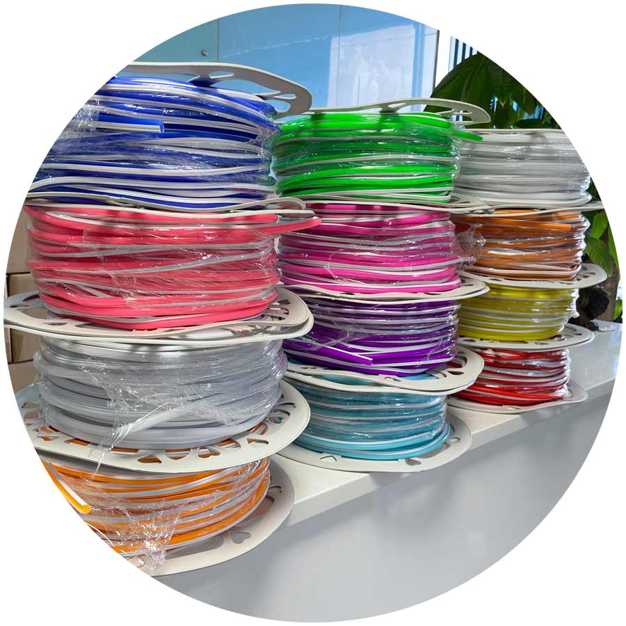 Adv 6mm 8mm 12mm Led Silicone Tube Neon 2nd Generate Flex Luces DC5V Zigzag s Strip Led Neon Neon Flex Led 12v for Sign Maker