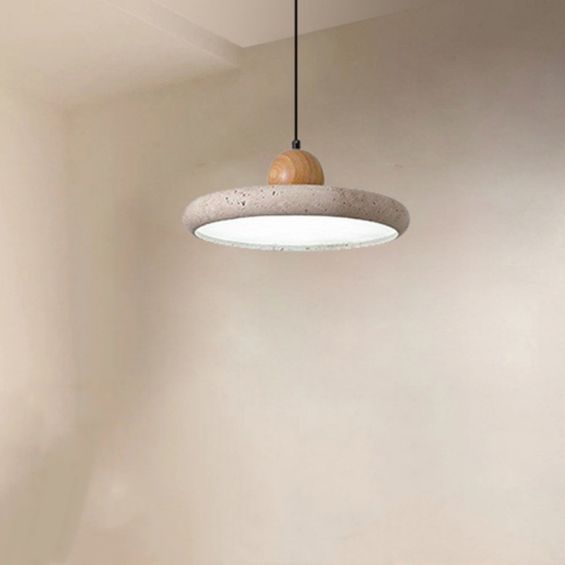New Design Home Decoration Lighting Wabi Sabi Retro Natural Travetine Art Hanging Light for Kitchen Bedside LED Pendant Lamp (ZY-HDS003)