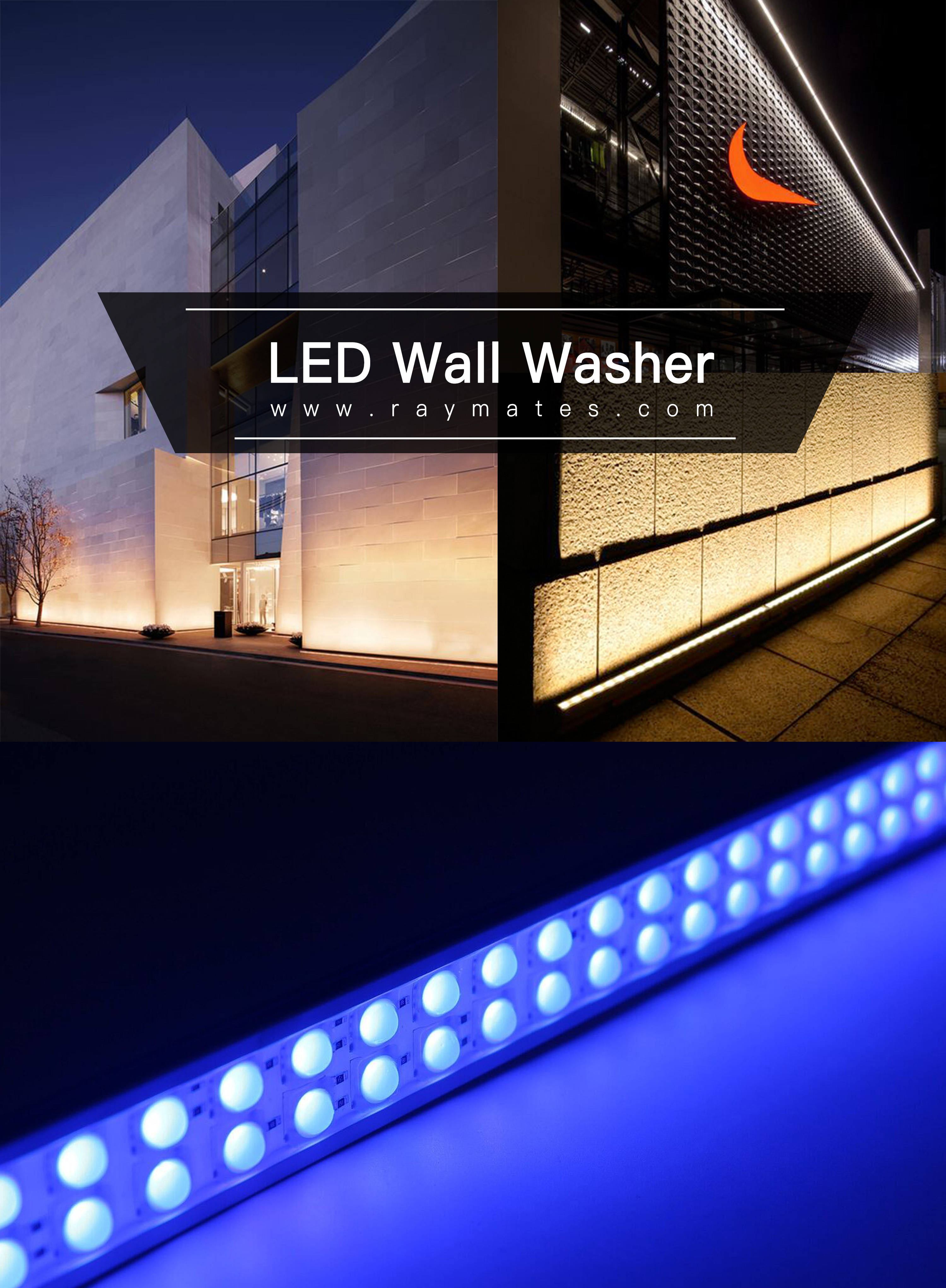LED Wall Washer Installation Detail