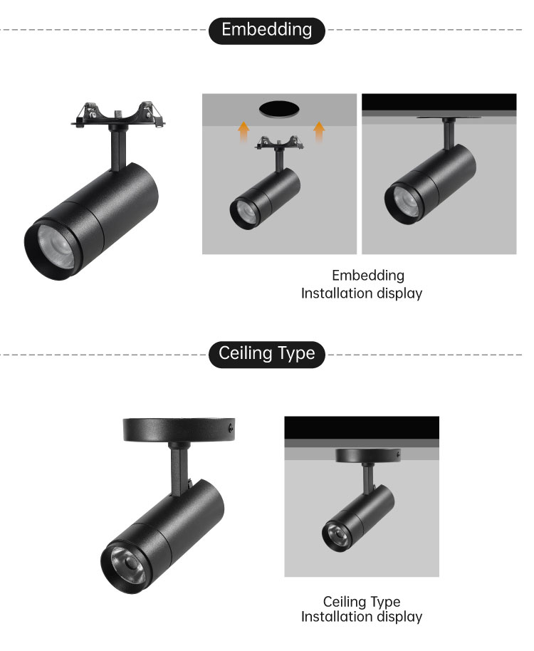 Led track light