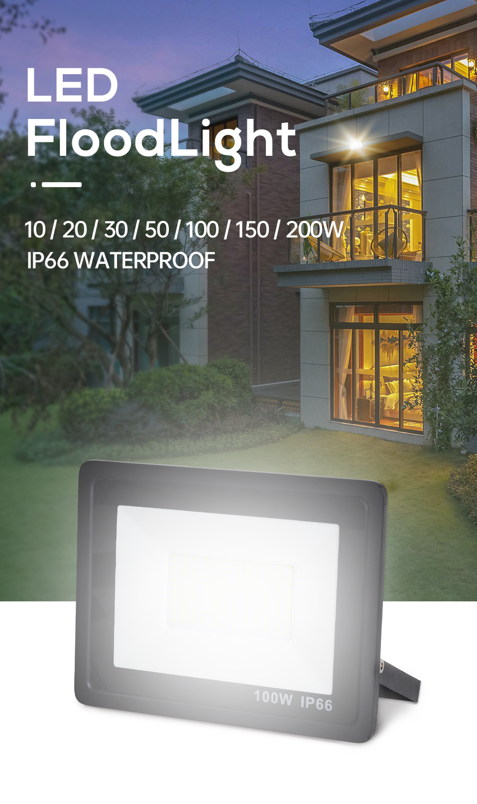 Led Flood Light Detail 1