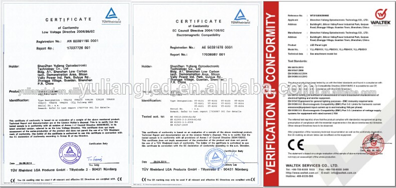 Certificates