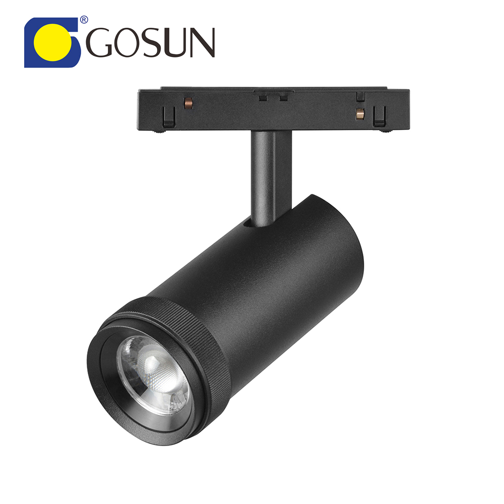 15W 48V 55mm Diameter 15-60 Degree Zoomable Led Magnetic Track Light