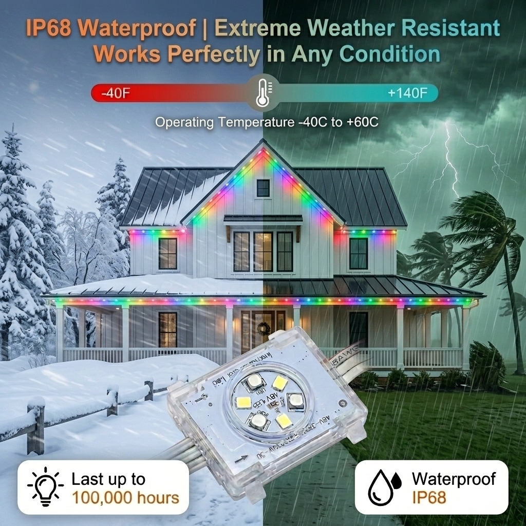 Jellyfish Light Rgbw Dc48V Pixel Light Outdoor Ip68 House Exterior Wall Of House Permanent Christmas Led Point Light