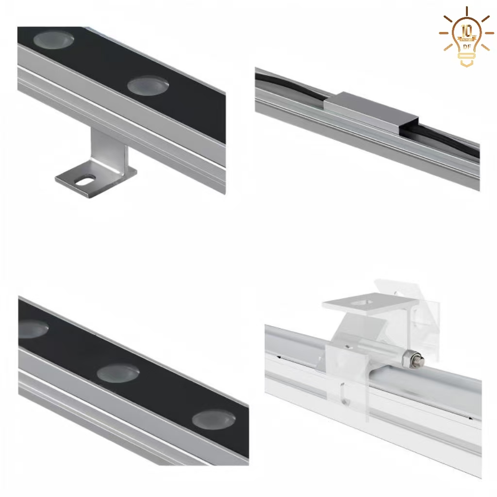 RGB IP65 Outdoor Light Wall Mounted Lights Adjustable Facade External Building Commercial Lamp IP67 LED Wall Washer