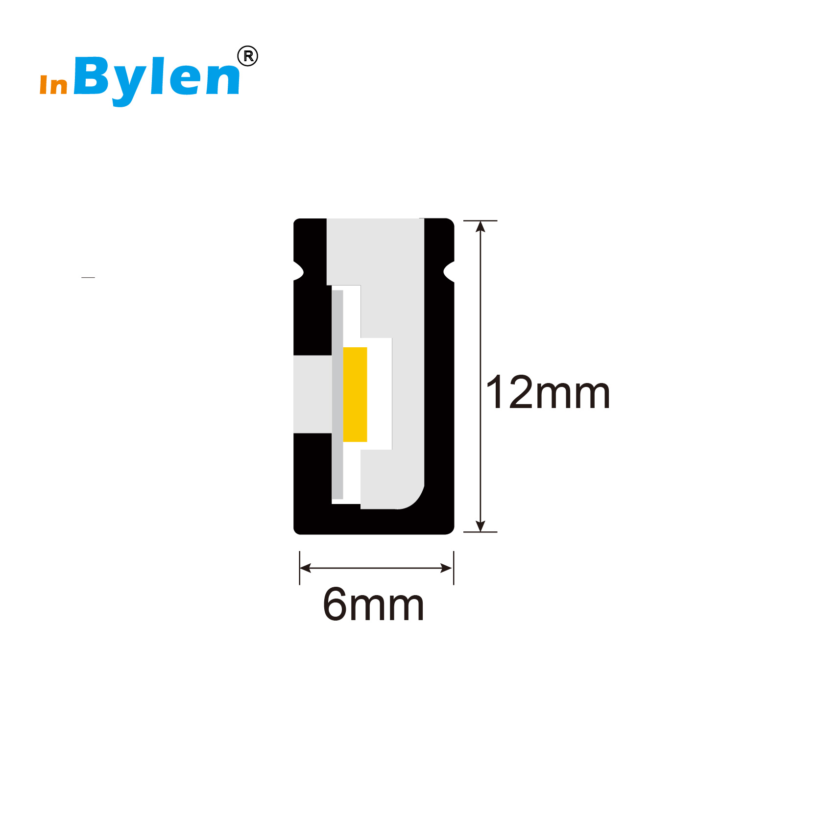 Flexible LED Neon Strip 0612 Side Bend DC24V IP67 White 2835 Silicone Extrusion Neon Flex Light For Cabinets Decorative Lighting