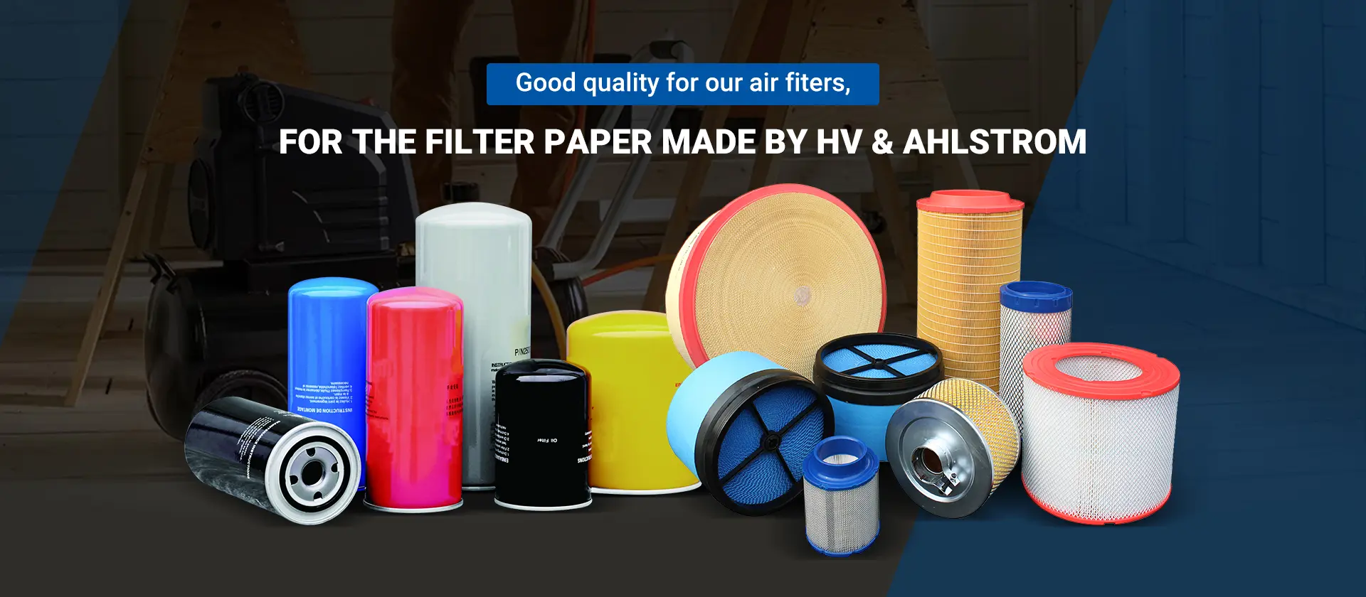 JCTECH Industrial Filter Products - Oil Separator and Air Filter Range