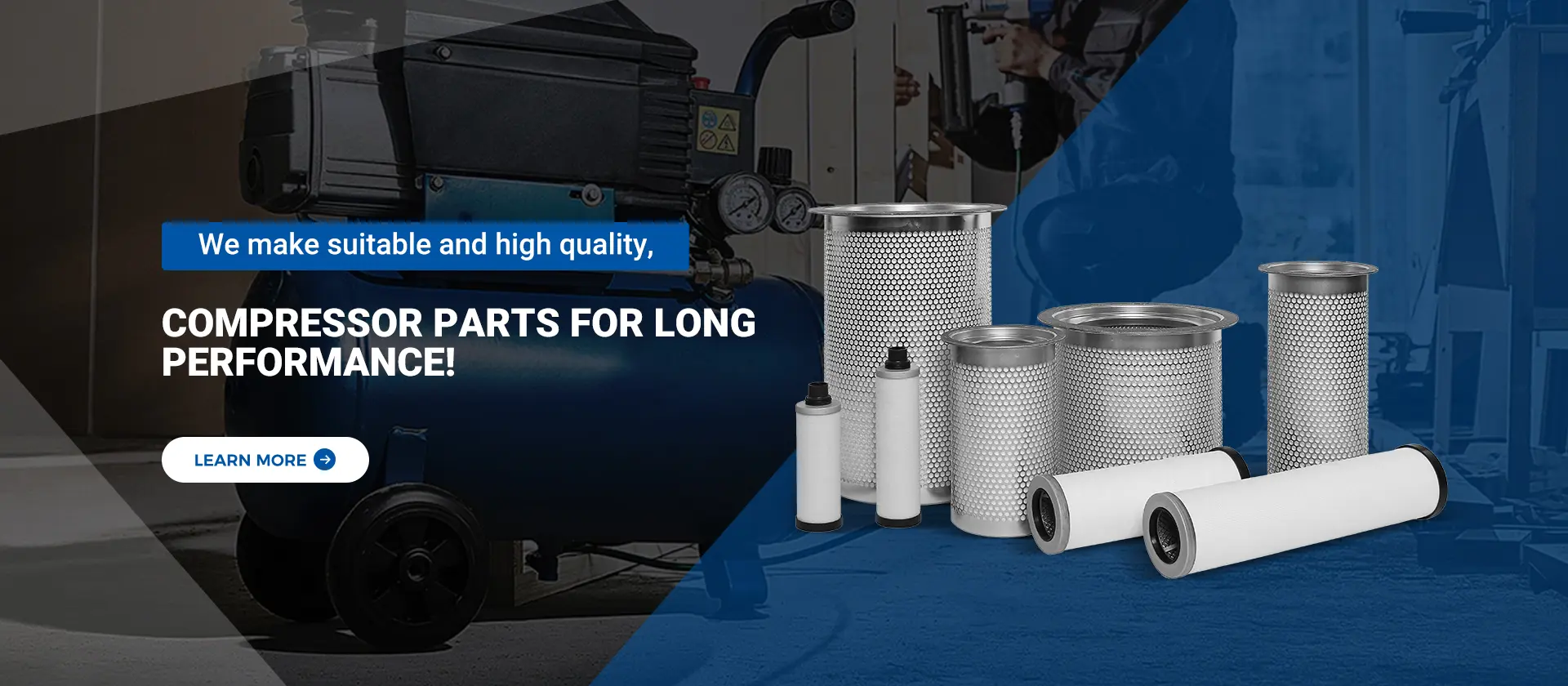 JC Industrial Filter Manufacturing Facility - Air Compressor Filter Production