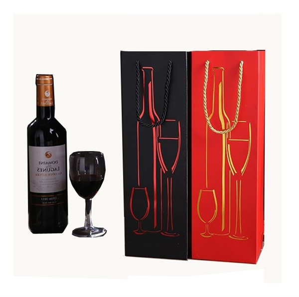 Wine Gift Bag Design 4