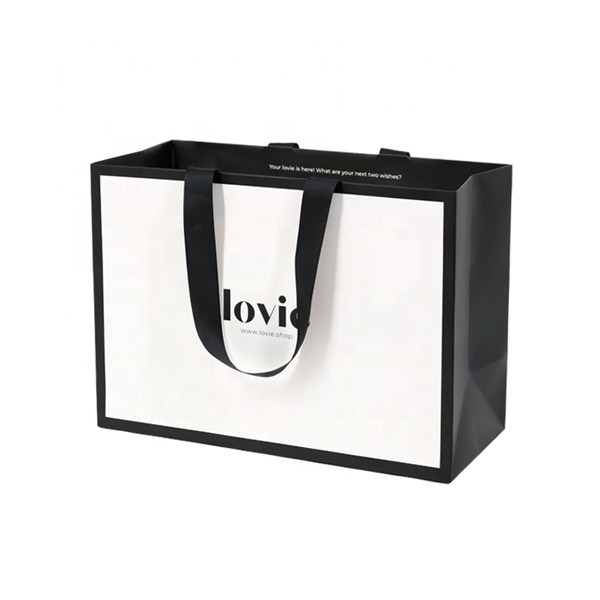 Bespoke Luxury White Kraft Gift Craft Shopping Paper Bag with Handles Wholesale, Wholesales