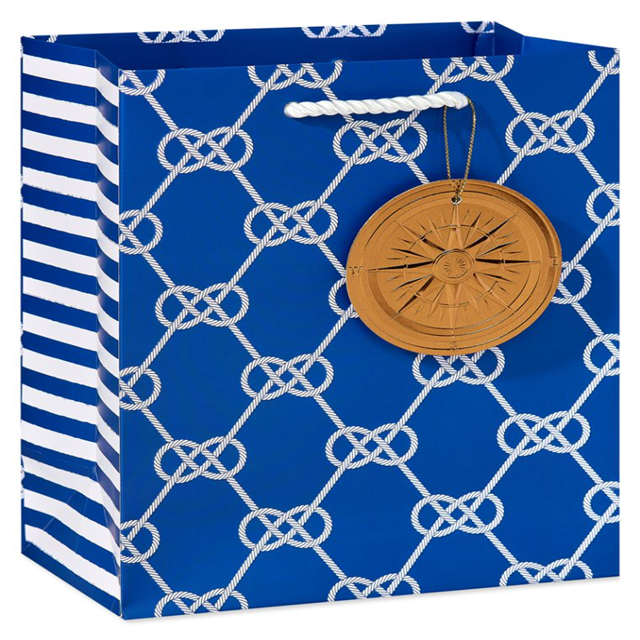 Black Matte Gift Bag Detail