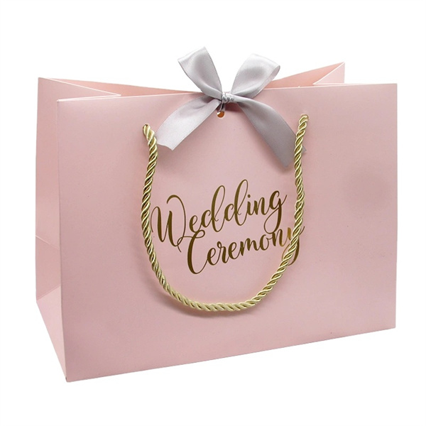 Customized Custom Wedding Packaging Bridal Dress Bag Eco-Friendly Paper Gift Bags Manufacturer, Wholesales