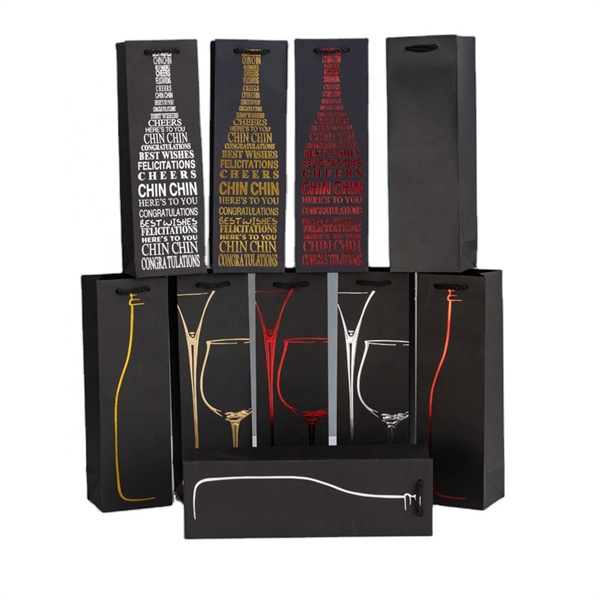 Christmas Wine Bag 4