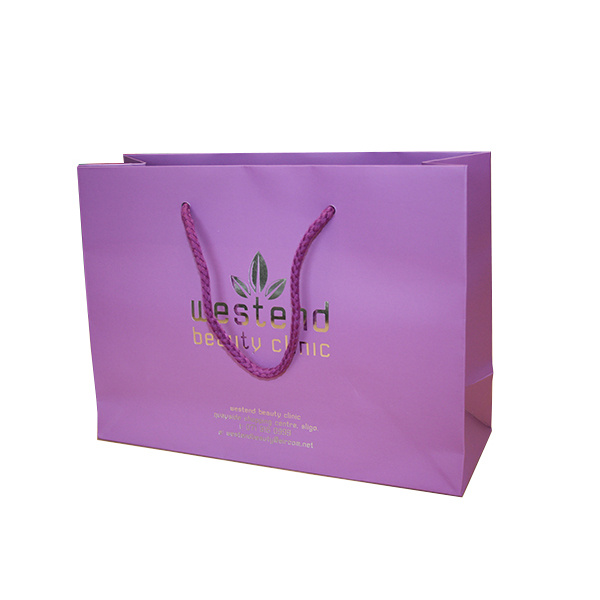 Personalized 2024 Hot Sales Custom Printed Garment Shopping Paper Bag with Ribbon cords Manufacturers, Factories